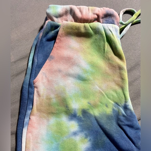 Sunset & Sixth Womens Juniors Cozy Tie Dye Jogger Sweatpants Size Medium 7/9 NEW - Picture 12 of 13